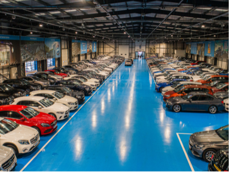 Used car supermarket