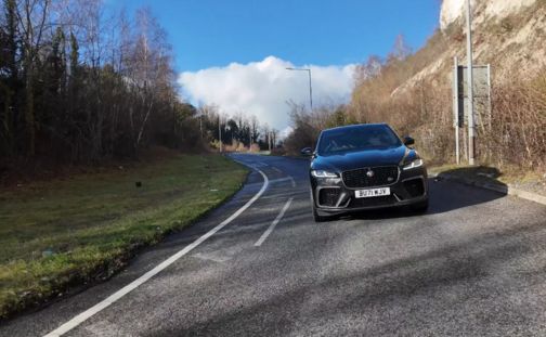 Big motoring world jaguar f pace svr review on the road