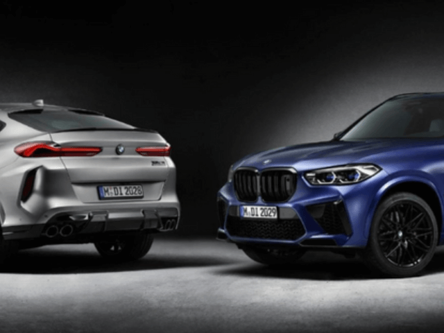 First edition bmw x5 competition and x6 competition launched 1