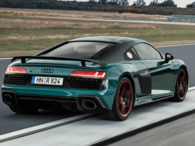 Audi produces limited edition r8 green hell 1