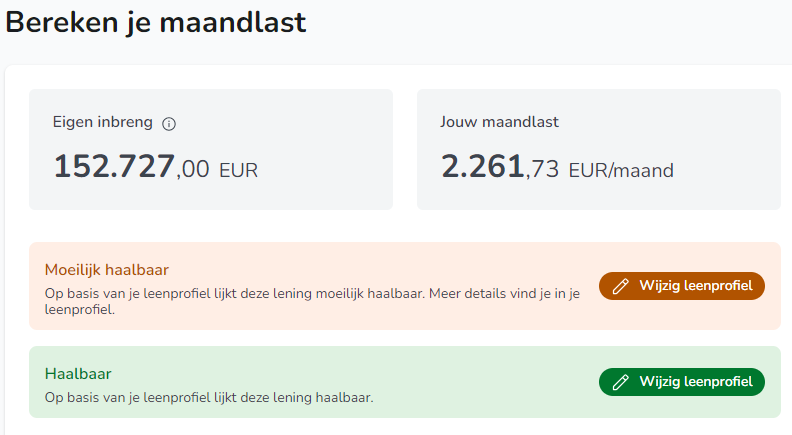 krediet berekening 4