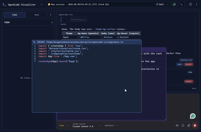 Opencode Vis(ualizer)