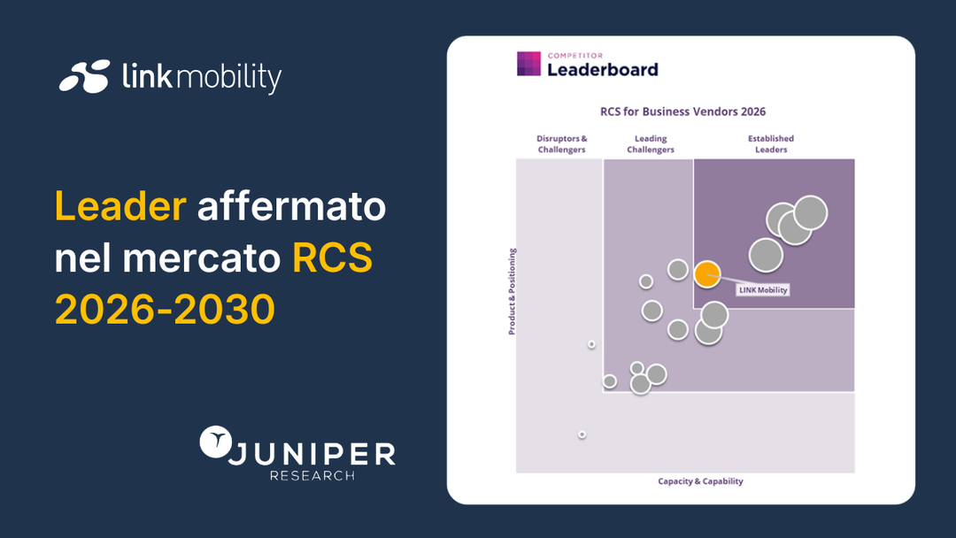 LINK Mobility leader RCS Business Messaging