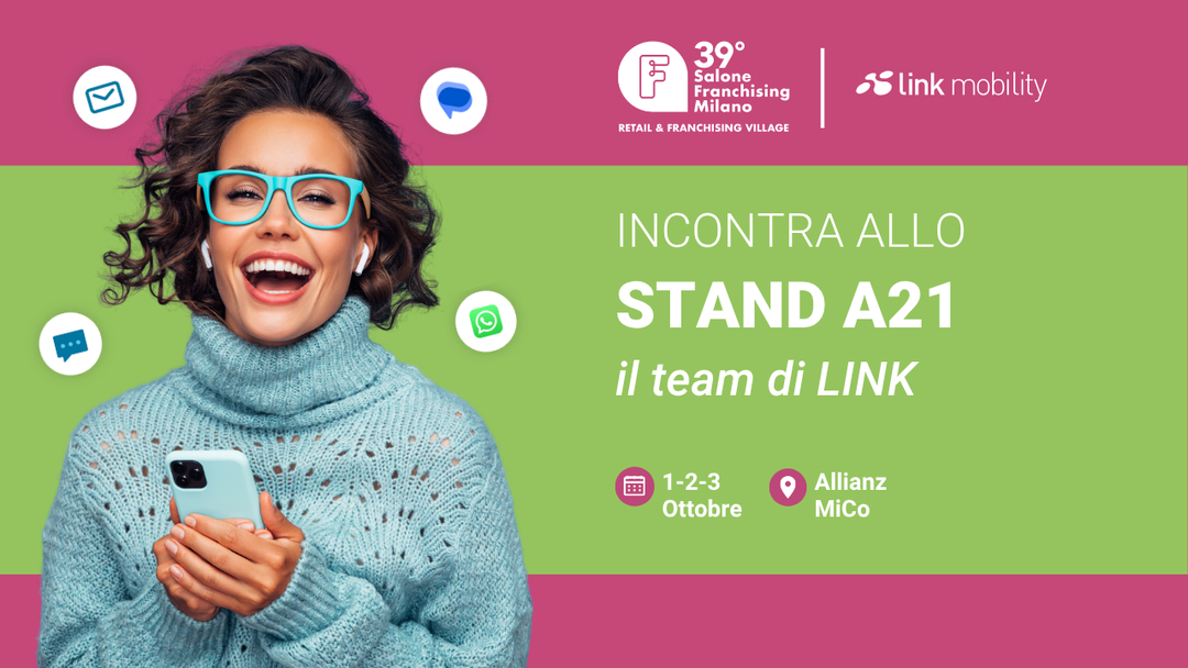 LINK Mobility al Salone Franchising 2026