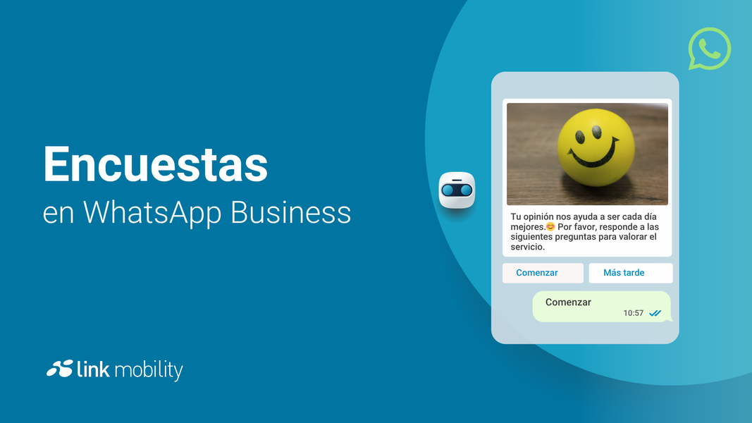 Ejemplo de encuesta por WhatsApp Business API