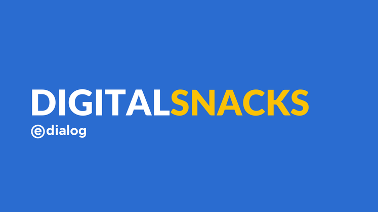 Digital Snacks mit e-dialog