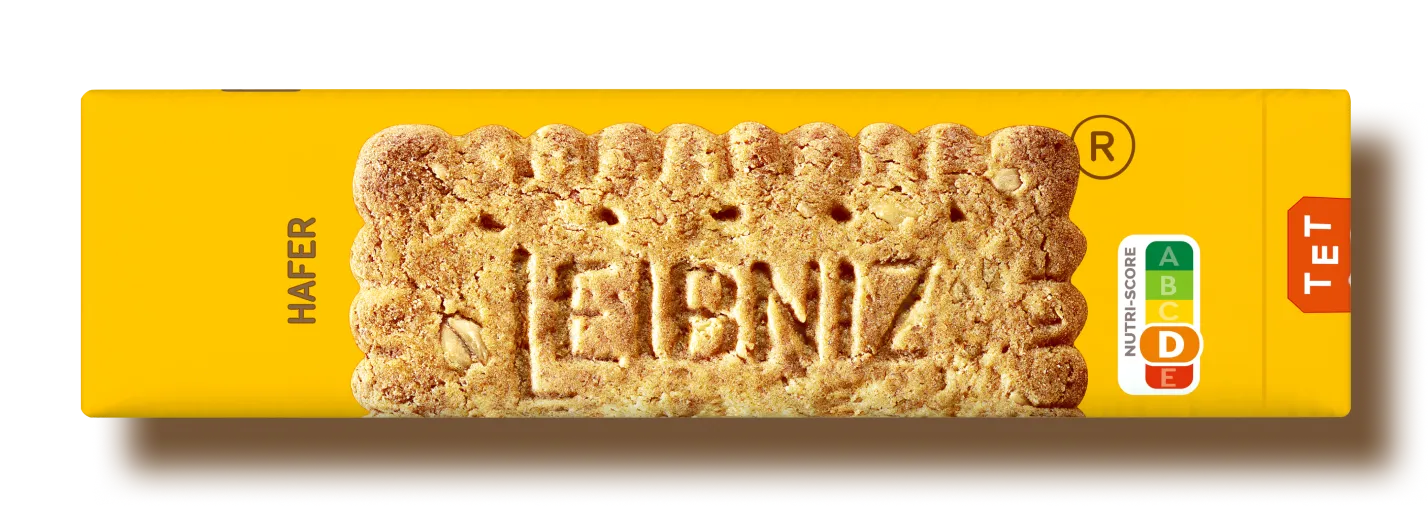 Verpackung der LEIBNIZ Haferkekse