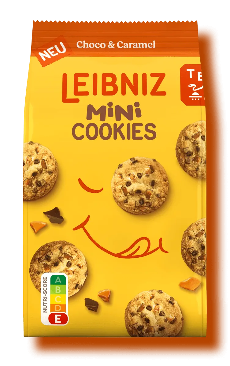 Verpackung von LEIBNIZ Mini Cookies Choco Caramel