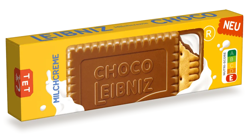 Verpackung von LEIBNIZ Choco Milchcreme