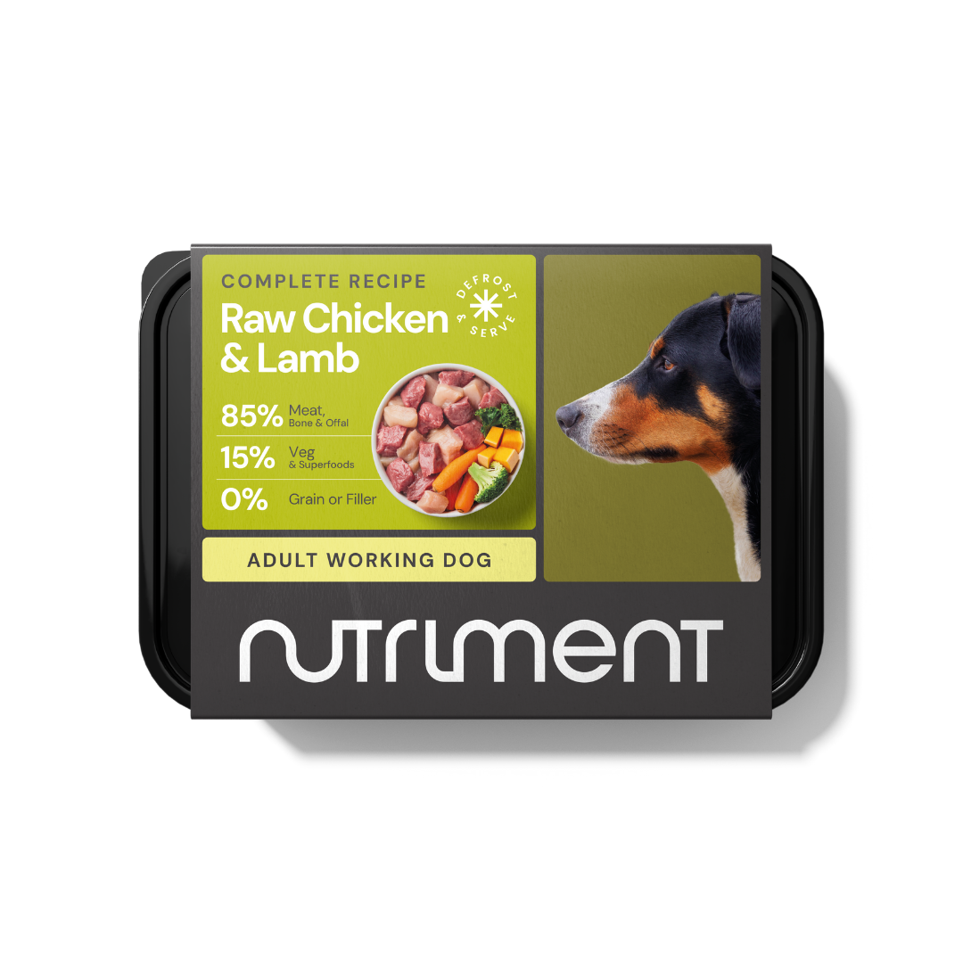 Nutriment Nutriment 38 Chicken Lamb Adult Dry Dog Food pet food packaging