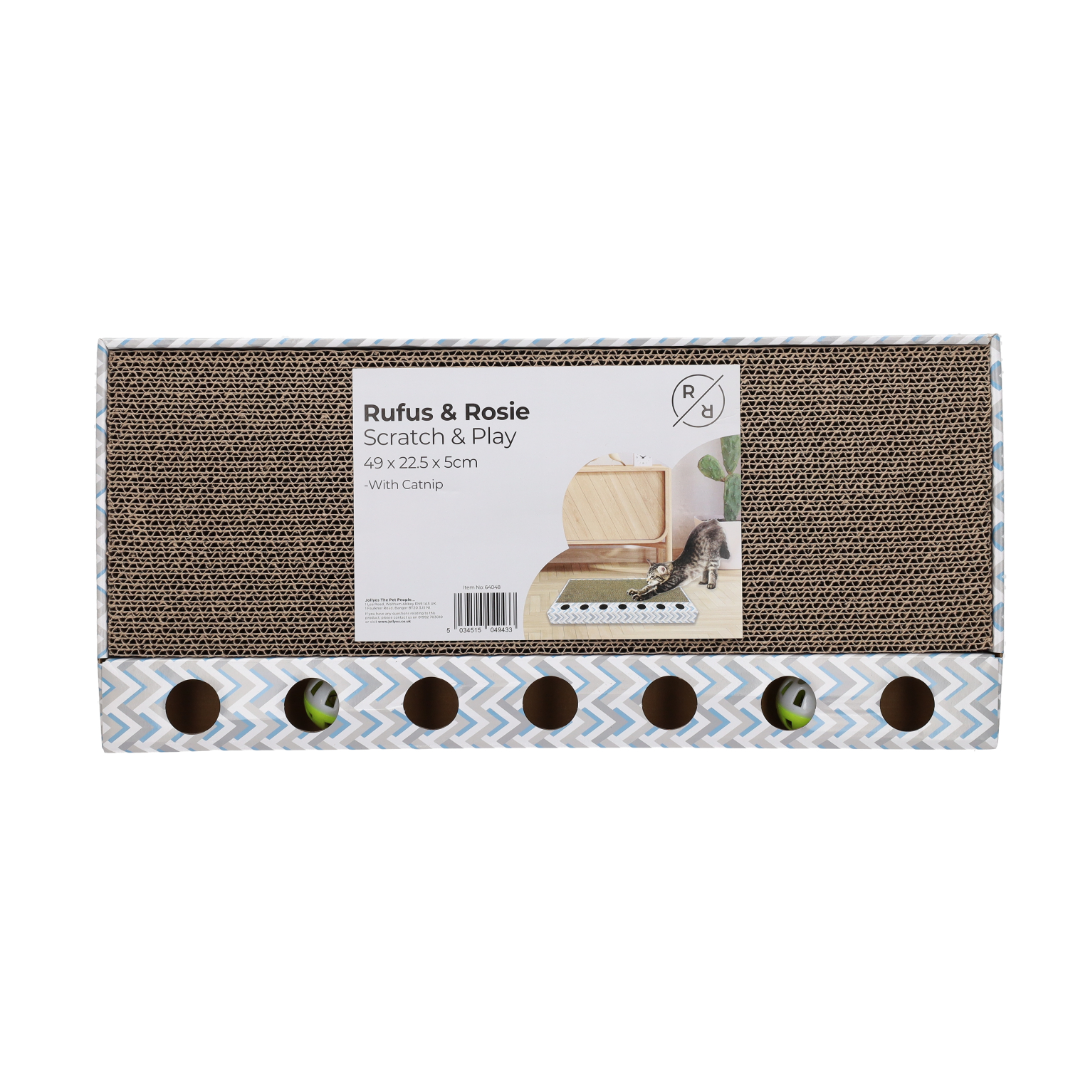 R & R Scratch & Play Mat | Cat Scratcher | Jollyes