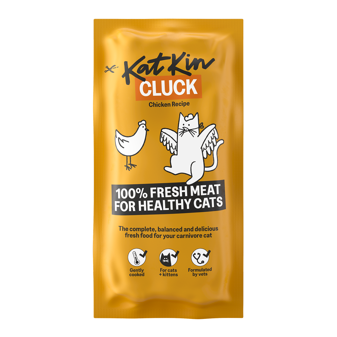 KatKin Katkin Cluck Chicken Kitten Dry Cat Food pet food packaging