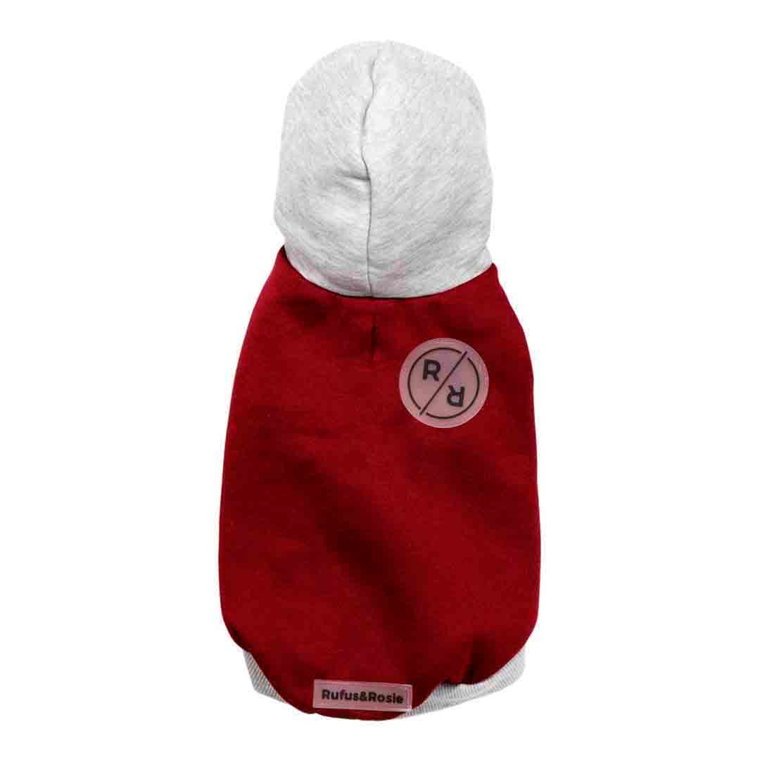 Rufus & Rosie Sleeveless Hoodie Small+ Dog Coat Jollyes