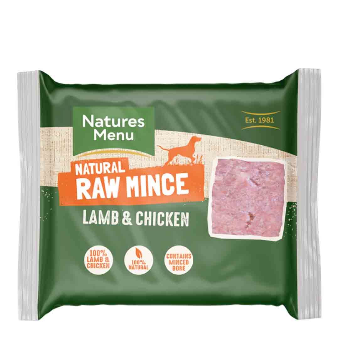 Natures Menu Frozen Lamb And Chicken Frozen Dog Food