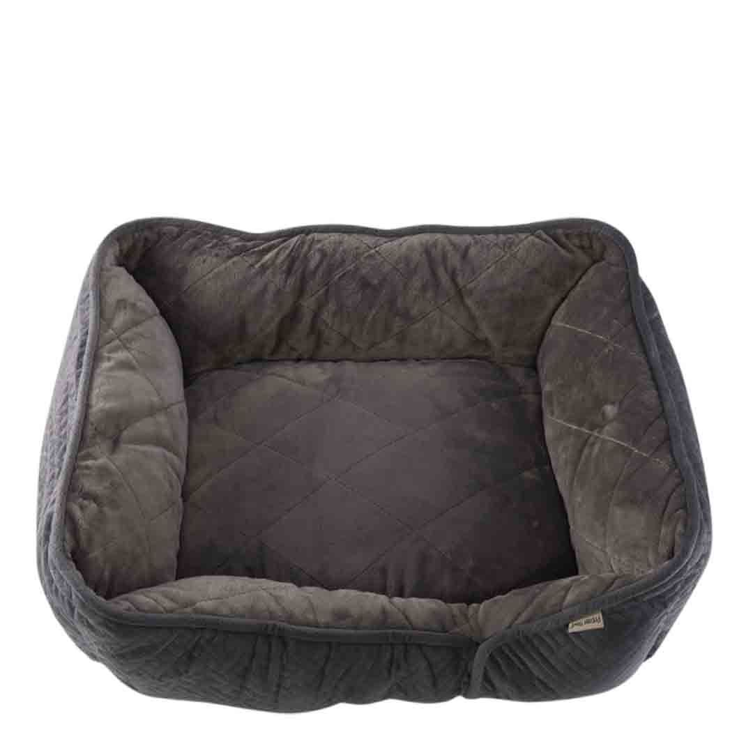 Dream Paws Neutral Pet Sofa Bed Grey Medium Dog Beds