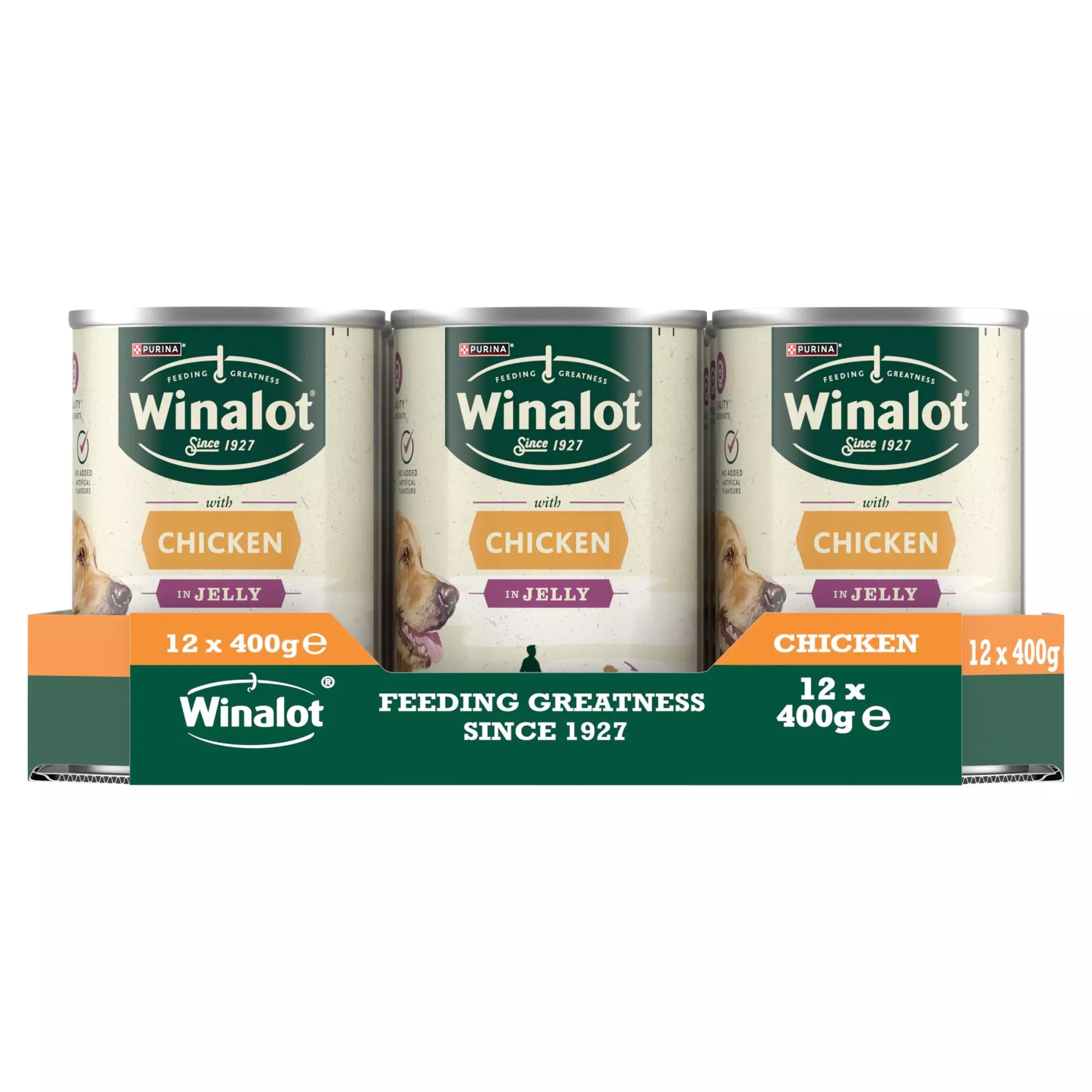Winalot Winalot Classics Mixed Chicken Adult Wet Dog Food pet food packaging