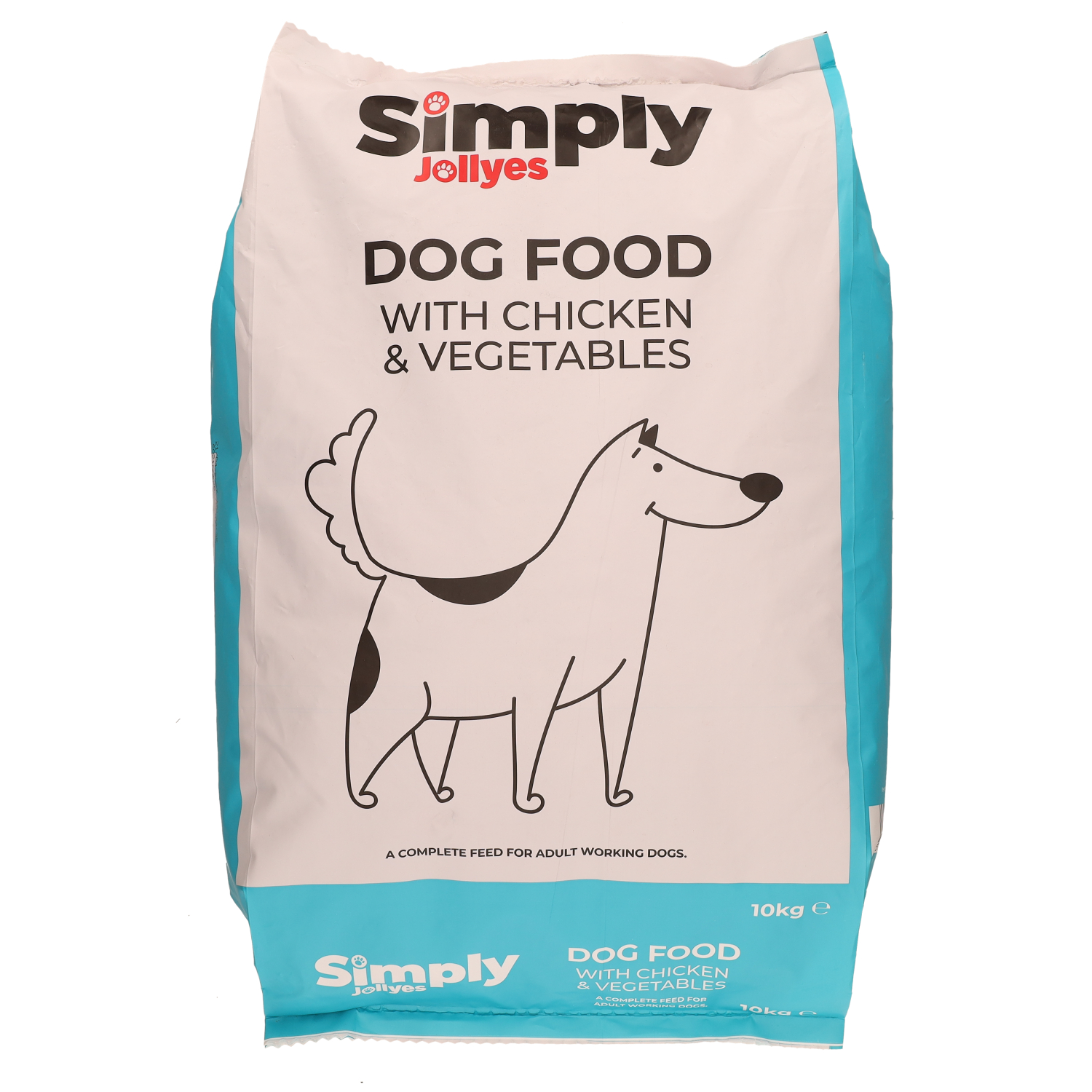 Jollyes Jollyes Simply 38 Chicken Adult Dry Dog Food pet food packaging