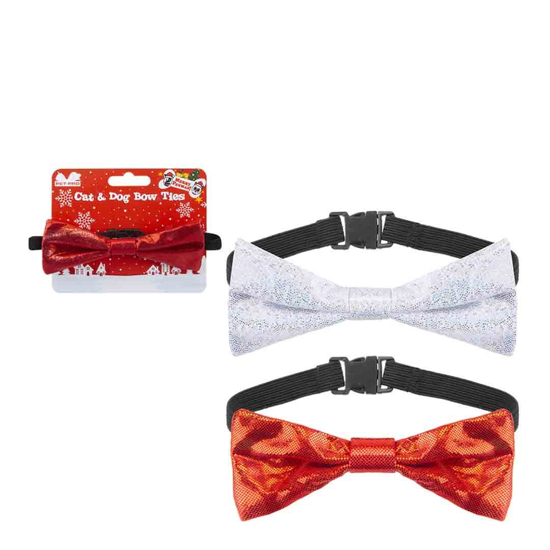 Cat & Dog Bow Ties 2 Assorted Colours Pet Clothes Jollyes