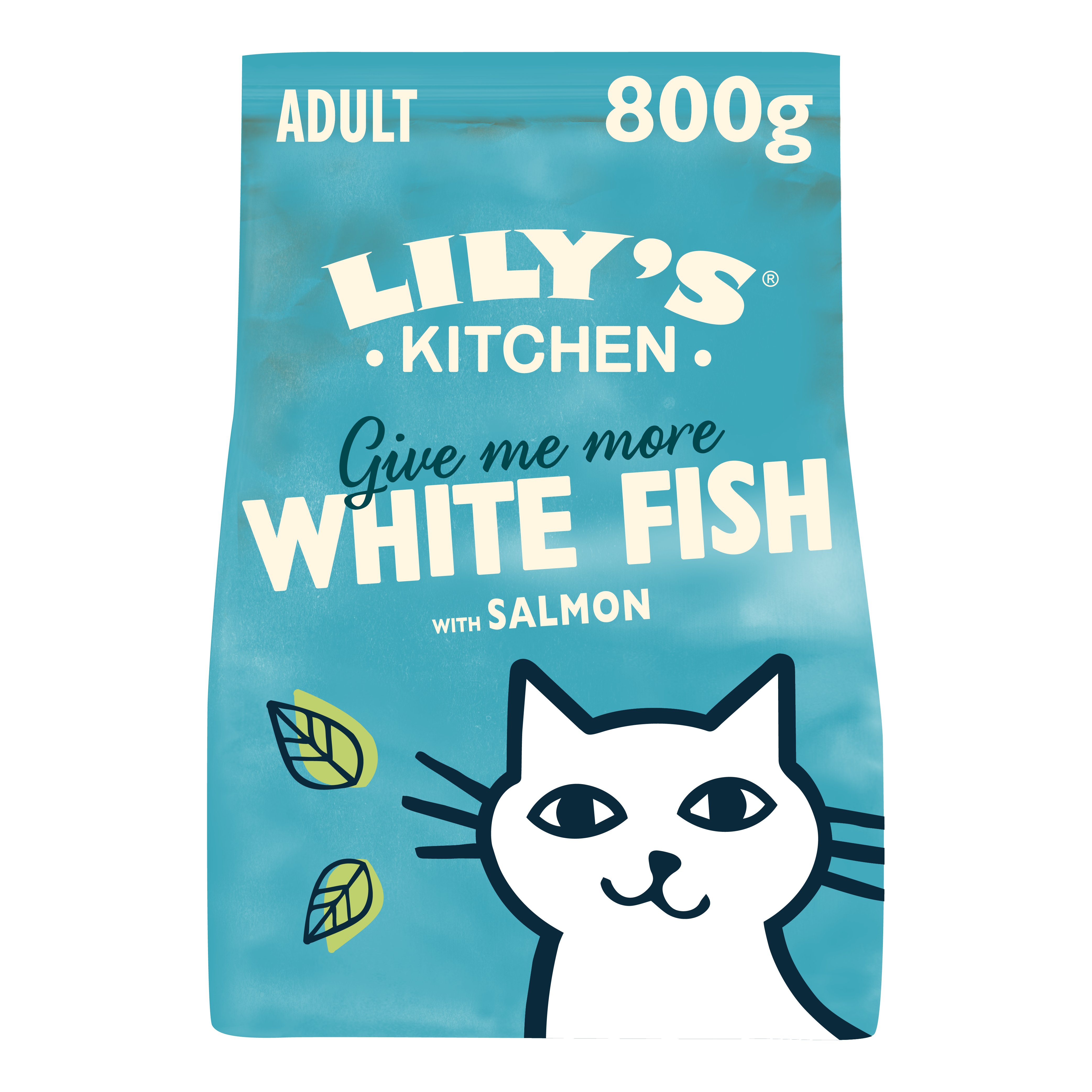 Lily's Kitchen Lily'S Kitchen Fisherman Feast For Cats Adult Dry Cat Food pet food packaging