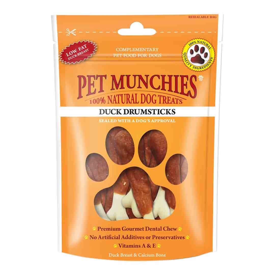 Pet Munchies Duck Drumsticks Dog Chews Treats