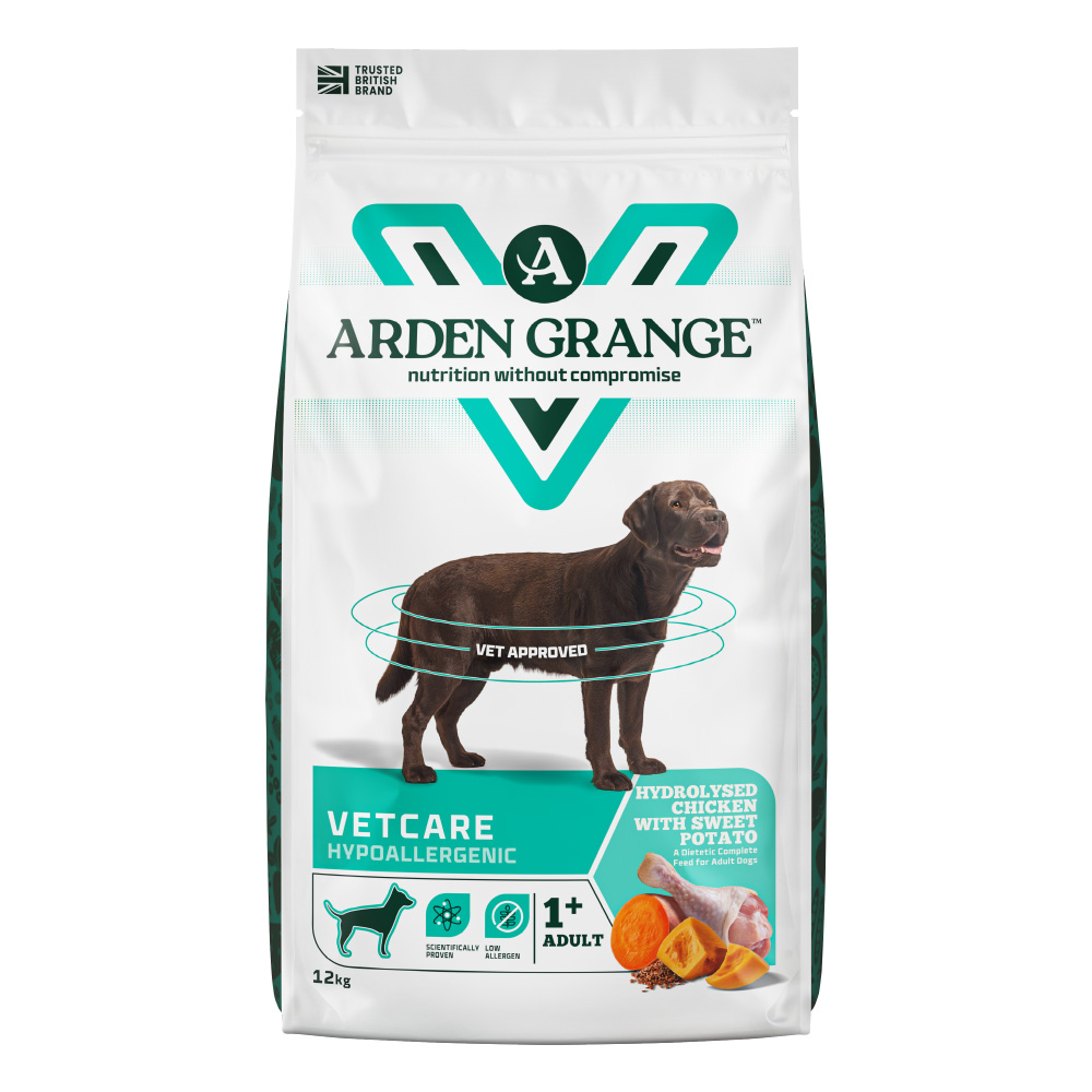 Arden Grange Arden Grange Vetcare Ha Adult Dry Dog Food pet food packaging