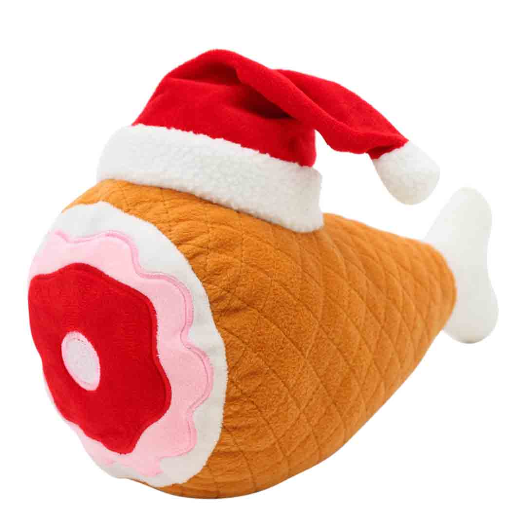 Pet Living Plush Turkey Leg Toy Dog Toy