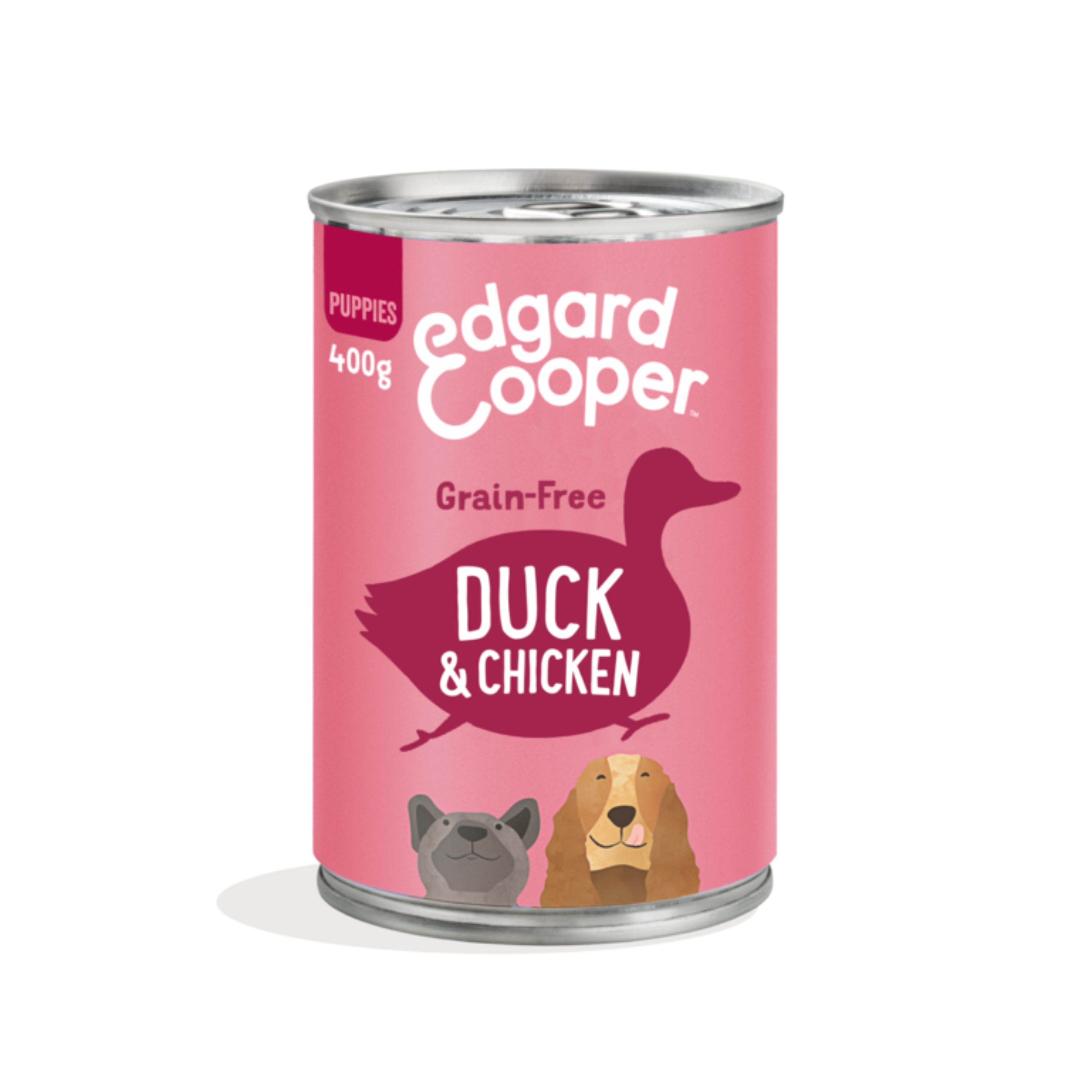 Jollyes Brand Jollyes Brand Edgard 38 Cooper Chicken Duck Puppy Wet Dog Food pet food packaging