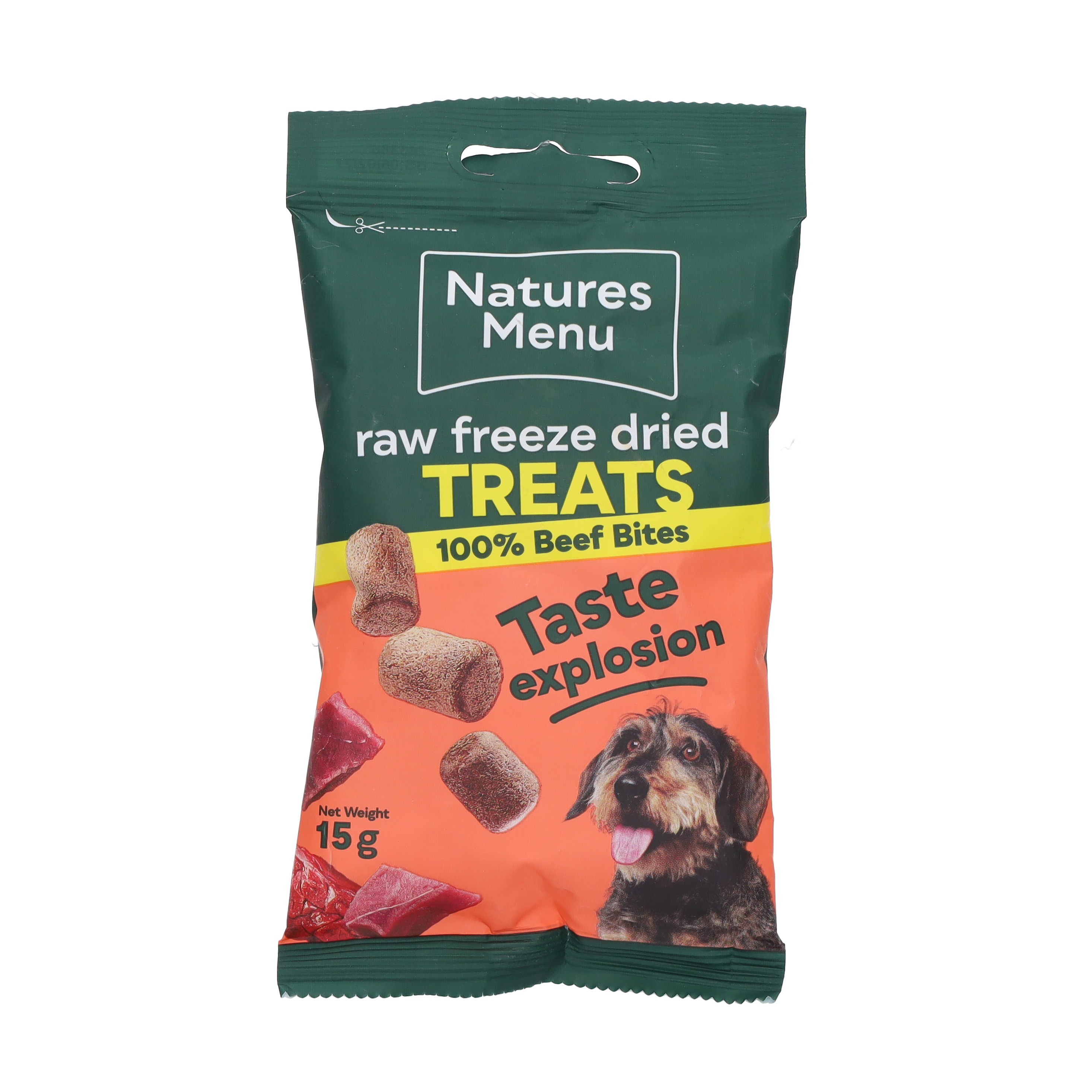 Natures menu Natures Menu Freeze Dried Bites Raw Beef Adult Dry Dog Food pet food packaging
