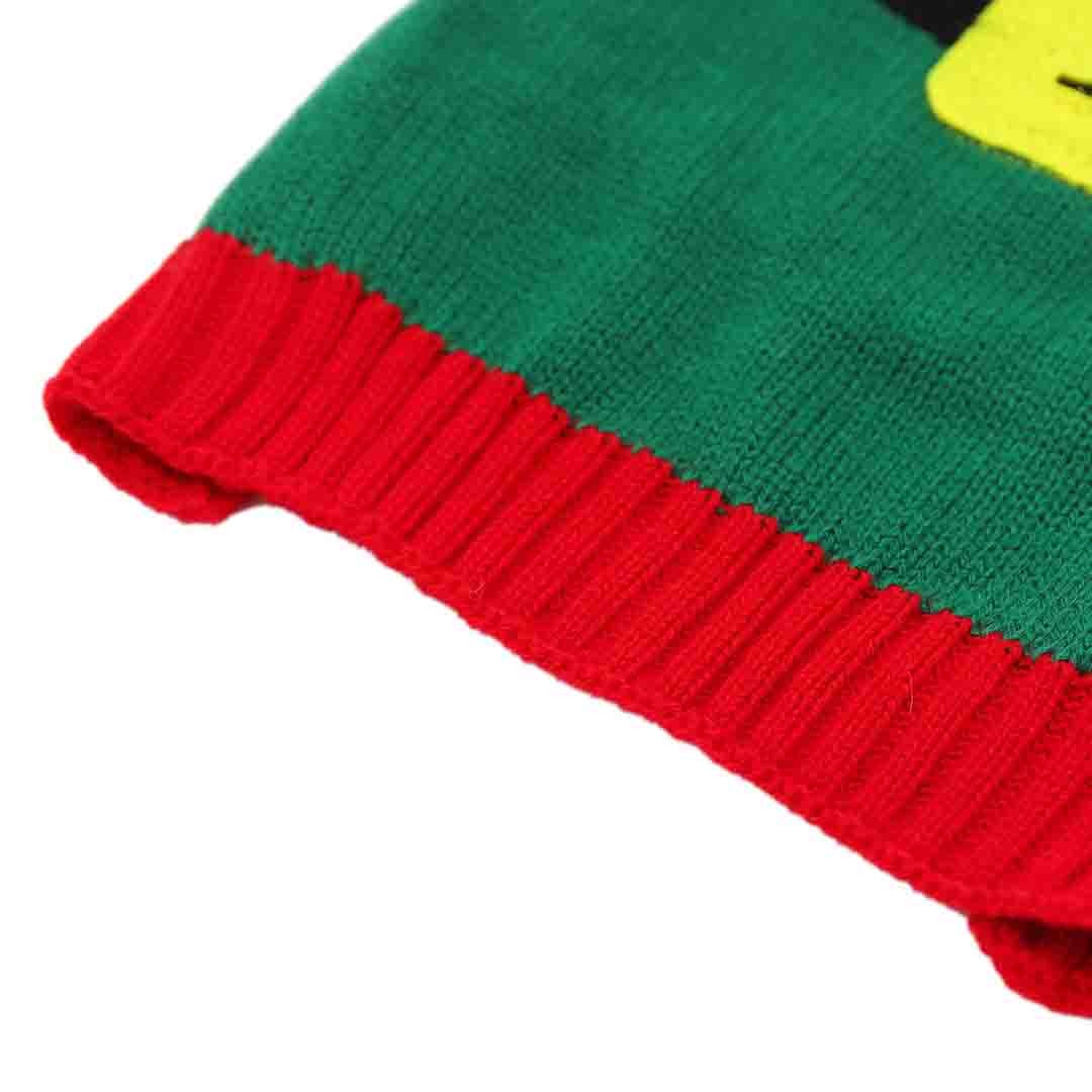 Rufus and Rosie Elf Sweater Dog Vest