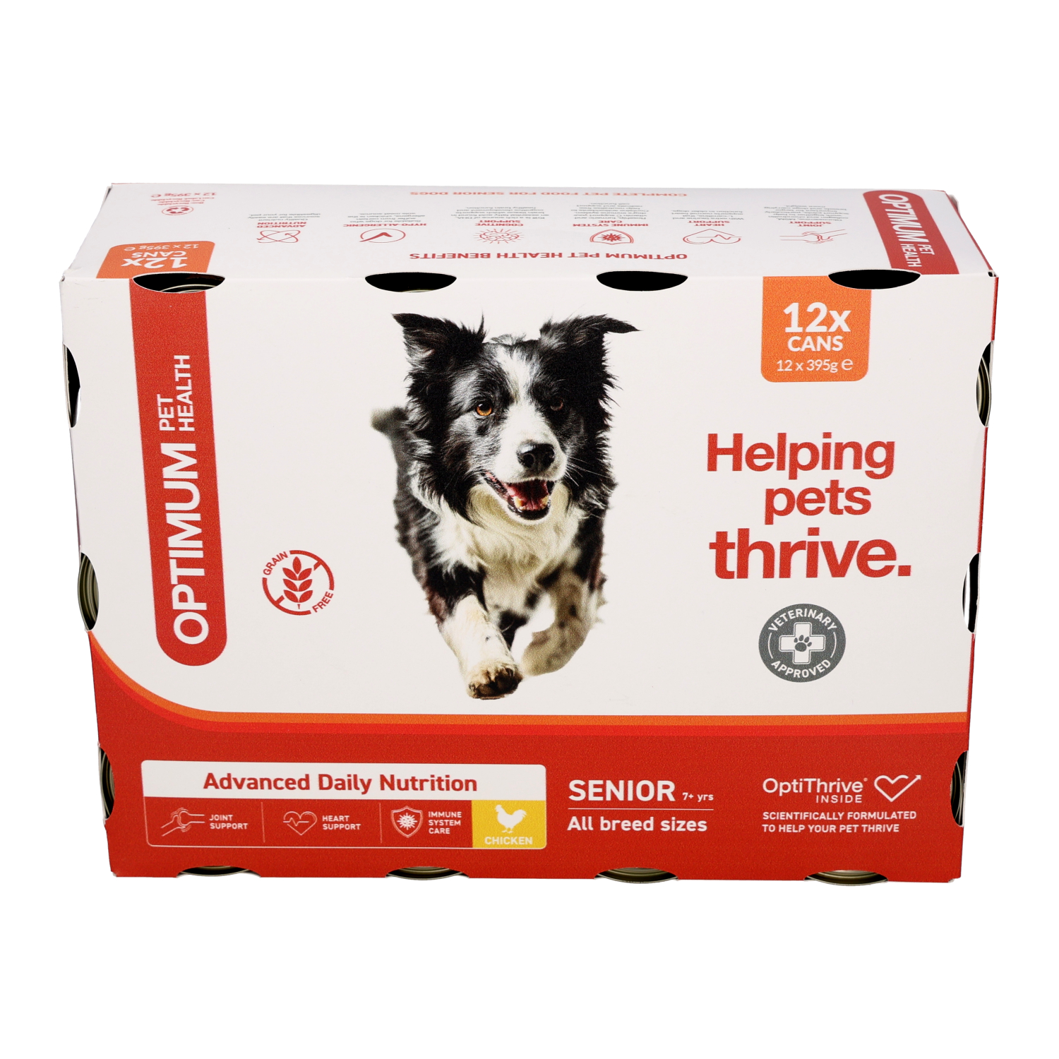 Jollyes Brand Jollyes Brand Optimum Pet Health Senior Wet Dog Food pet food packaging