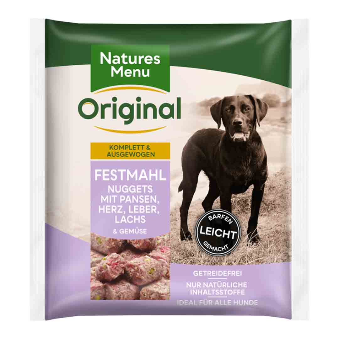 Natures Menu Frozen Nuggets Banquet 1kg Frozen Dog Food