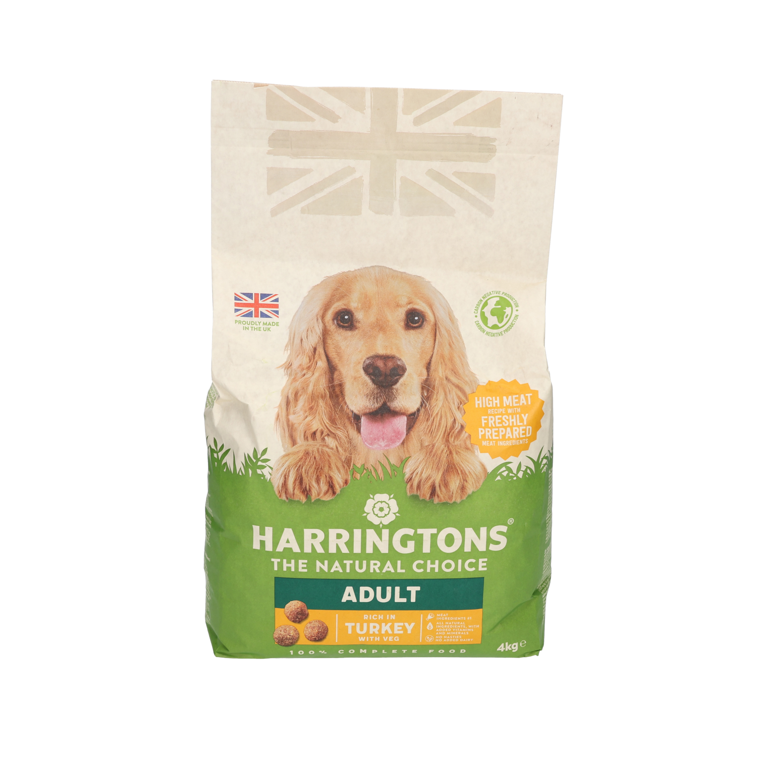 Harringtons Dry Dog Food Turkey and Veg Dog Food