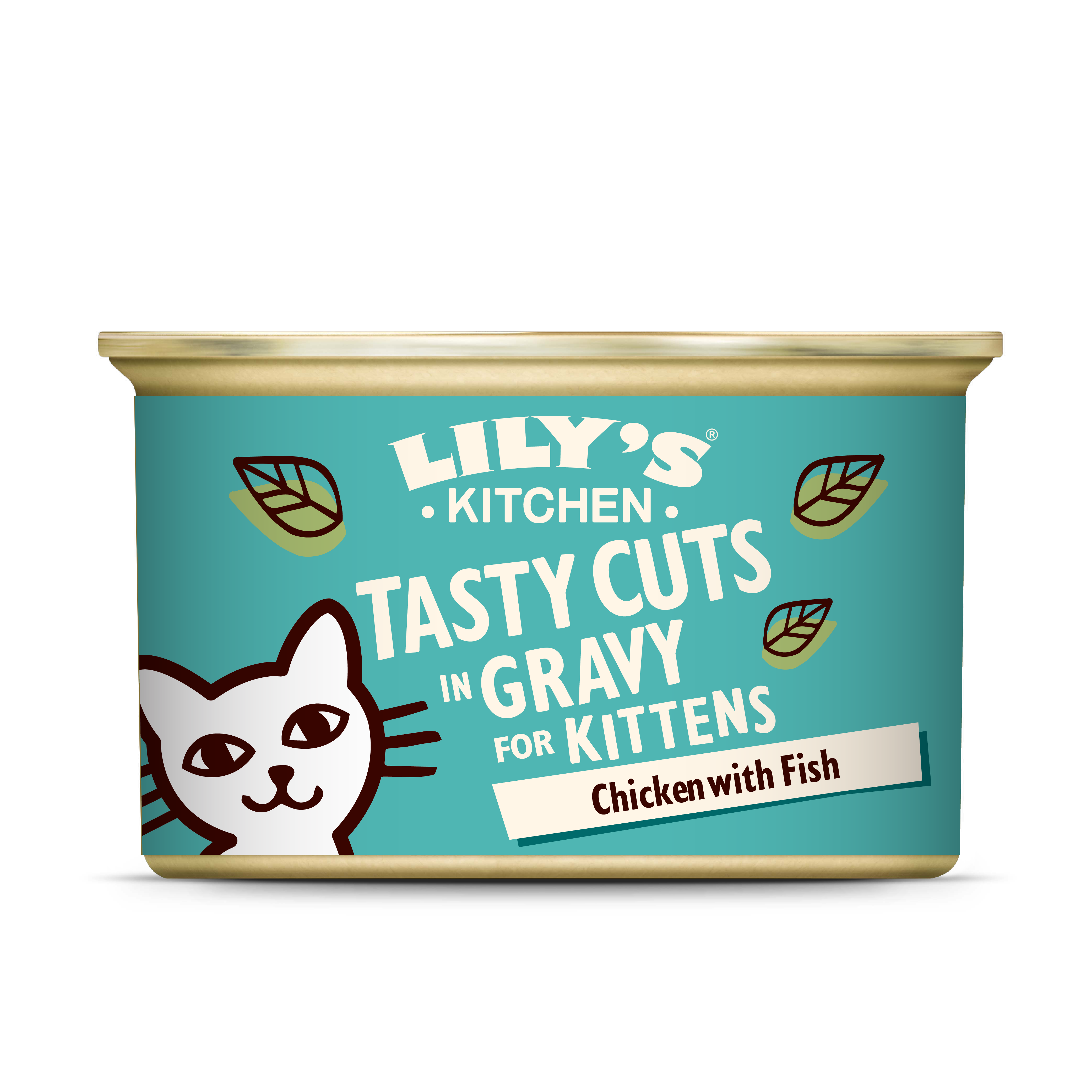 Lily's Kitchen Lily'S Kitchen Cuts 38 Ocean Chicken Kitten Dry Cat Food pet food packaging