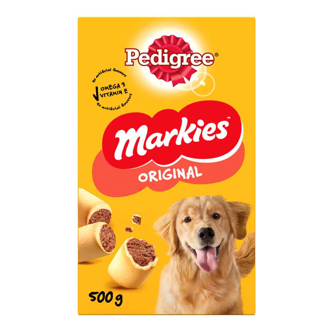 Pedigree Markies Dog Biscuits Treat 500g Dog Biscuits