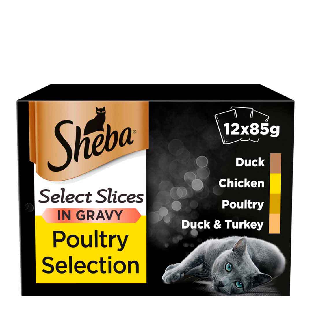 Sheba Sheba Select Slices Collection Adult Wet Dog Food pet food packaging