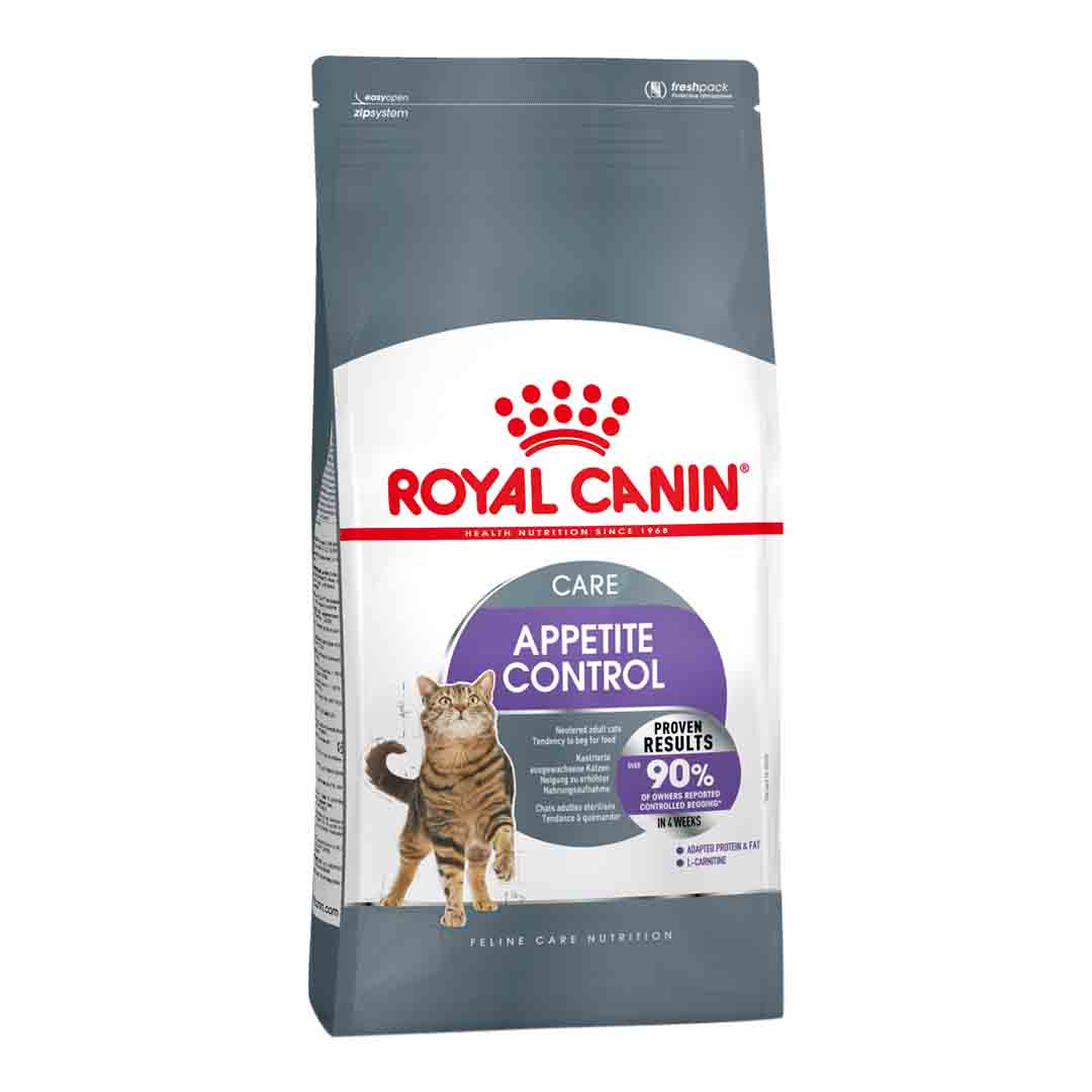 Royal Canin Royal Canin Appetite Control Adult Dry Cat Food pet food packaging