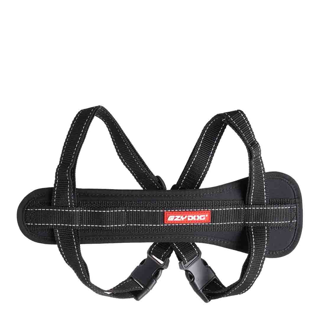 EzyDog ChestPlate Dog Harness Black Dog Harnesses