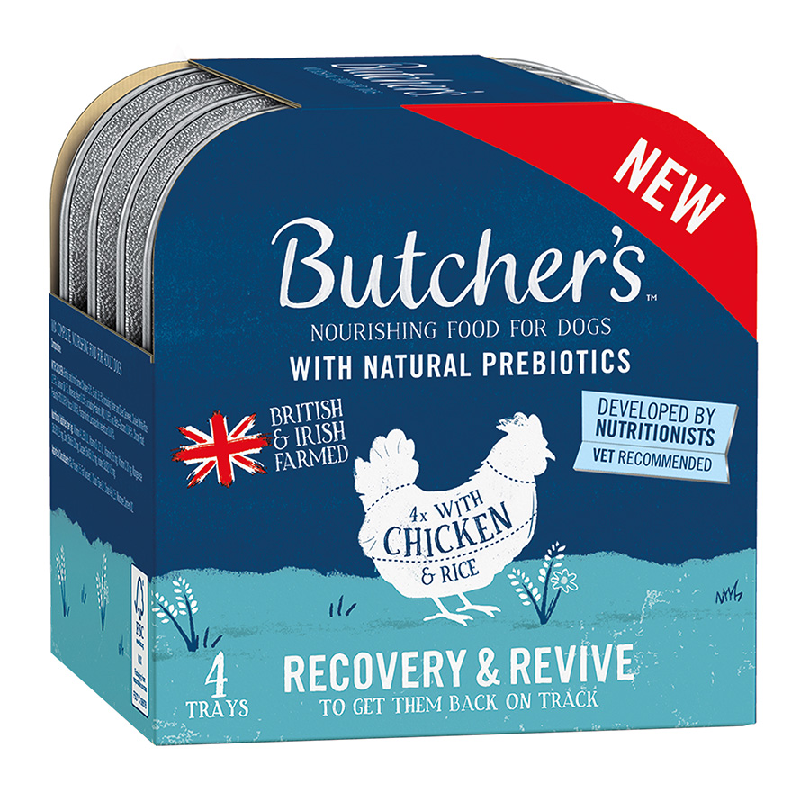 Butchers Butchers Recovery 38 Revive Adult Wet Dog Food pet food packaging
