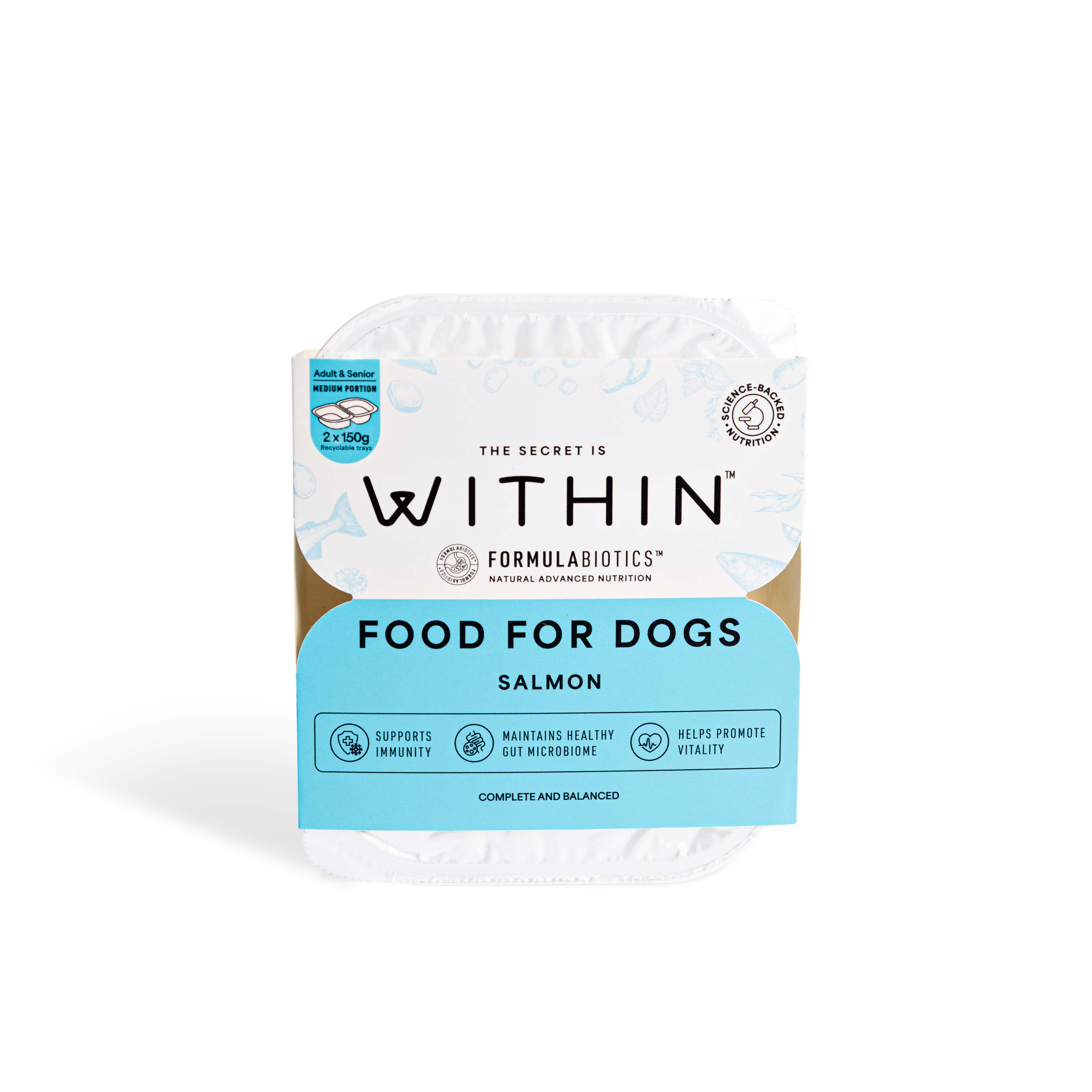 Jollyes Brand Jollyes Brand Within Grain Free Salmon Adult Dry Dog Food pet food packaging