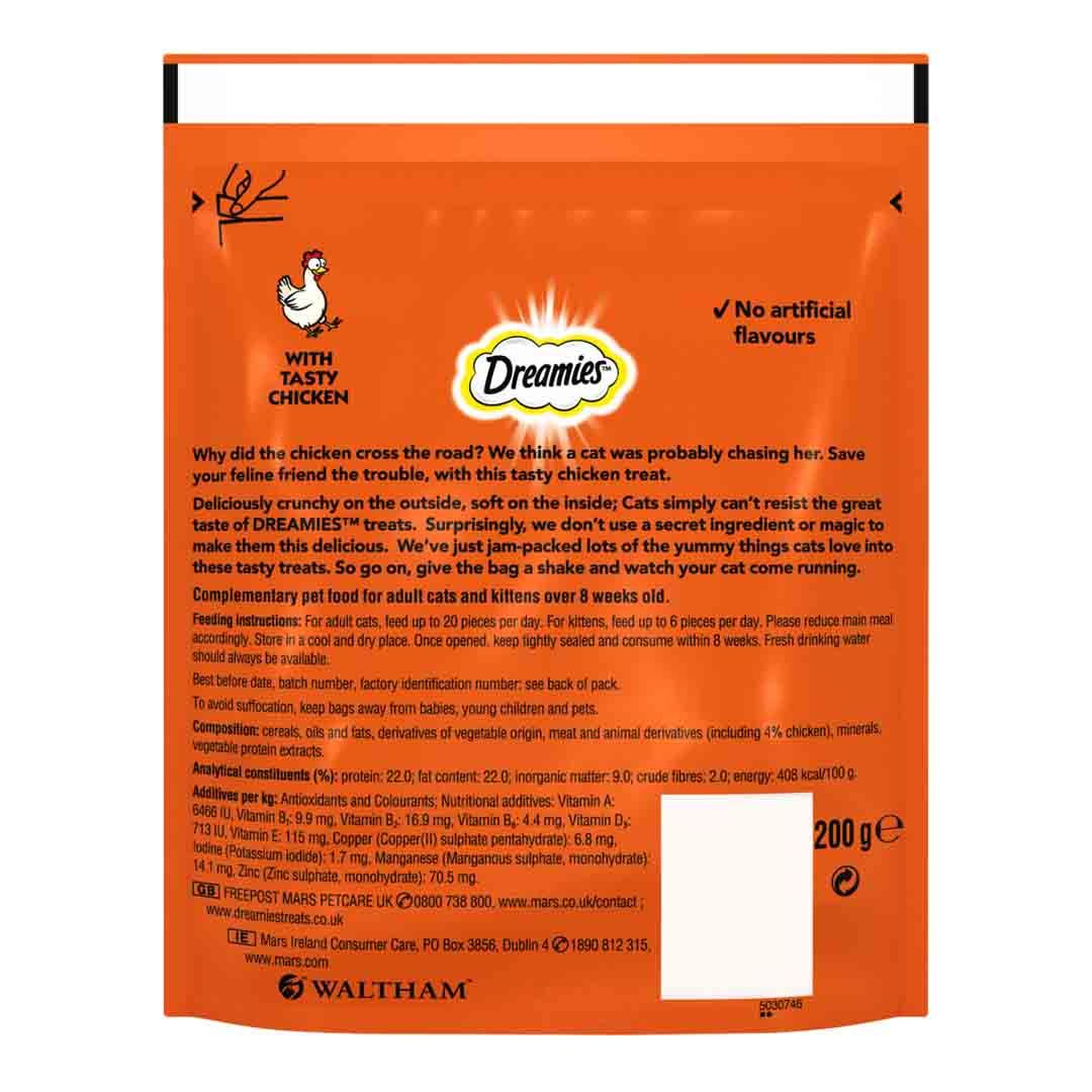 Dreamies Cat Treats Mega Pack Pollo 200 G - Foto 3