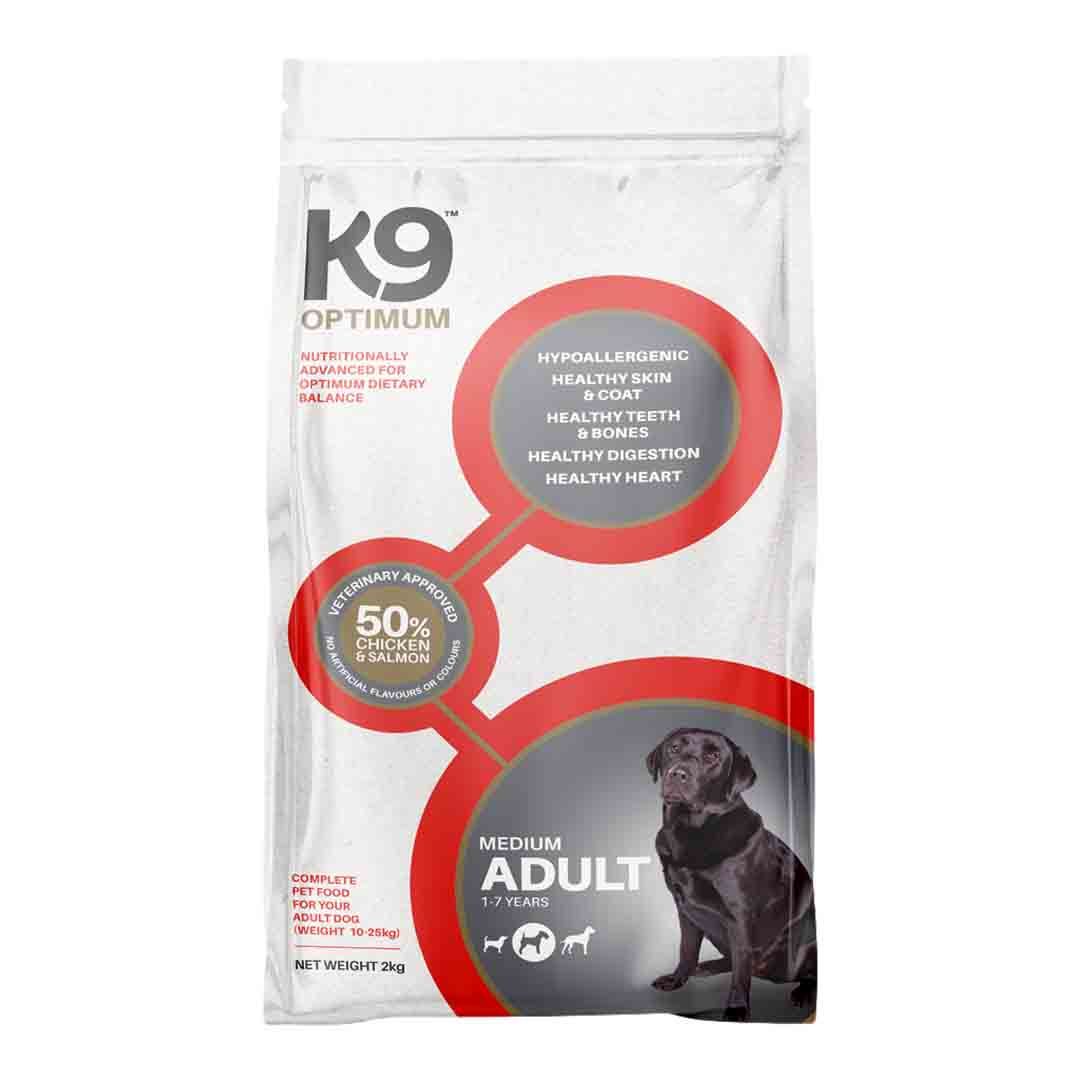 K9 Adult Medium Size Chicken 2kg Dry Dog Food