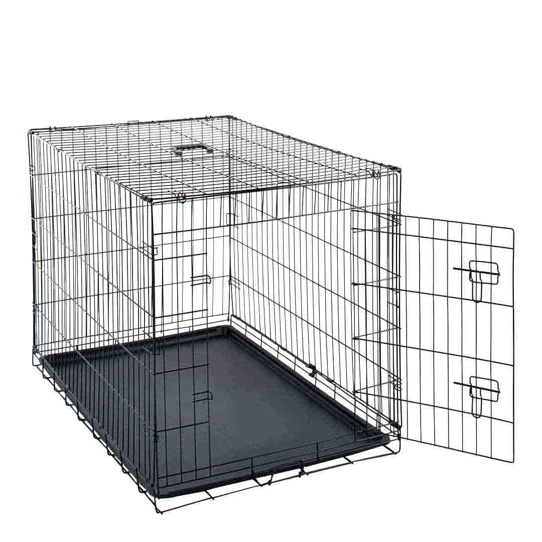 Cheeko Fold Flat Dog Crate Dog Crates