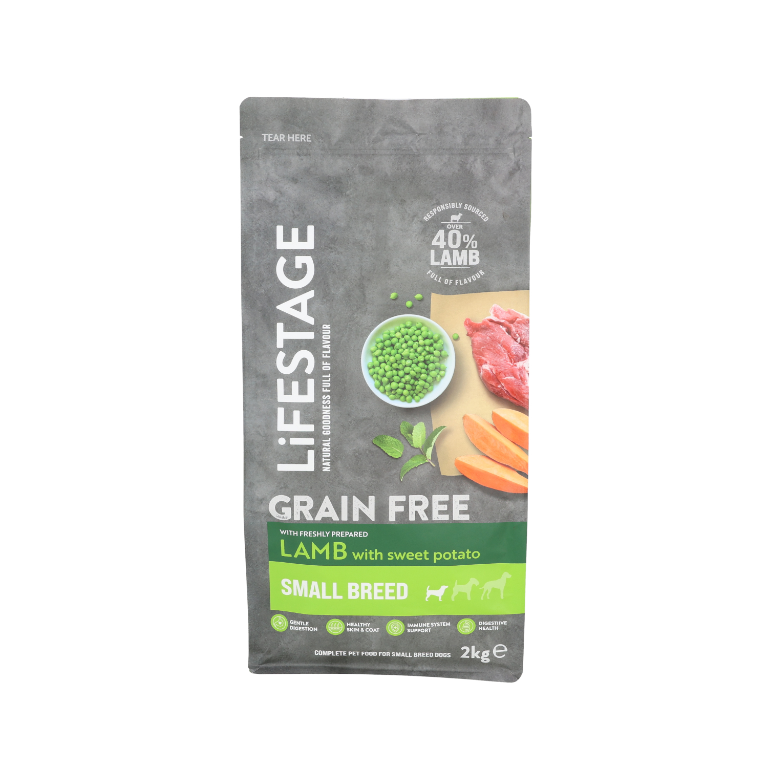 Lifestage Small Breed Dog Food Grain Free Salmon 2 kg Jollyes