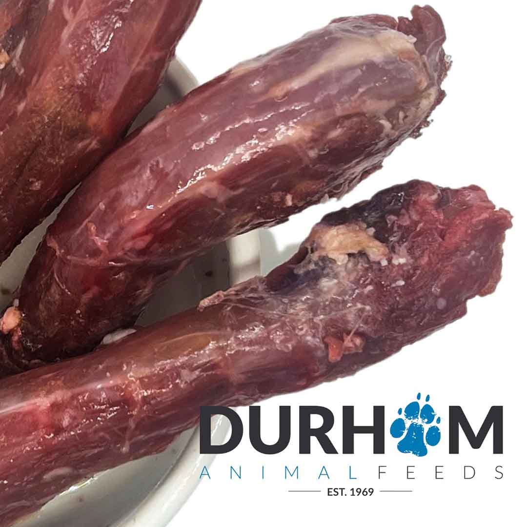 Durham Durham Animal Feeds Necks Raw Duck Adult Dry Dog Food pet food packaging