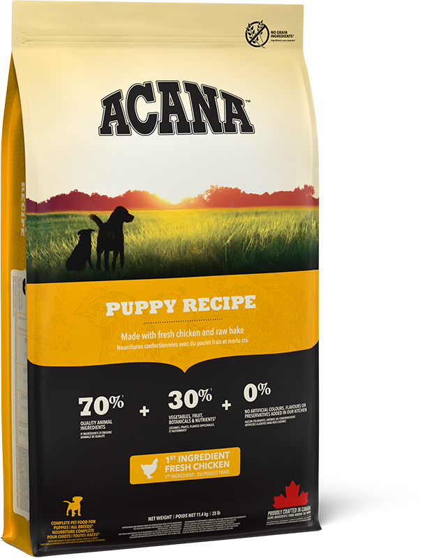 Jollyes Brand Jollyes Brand Acana Chicken Puppy Dry Dog Food pet food packaging