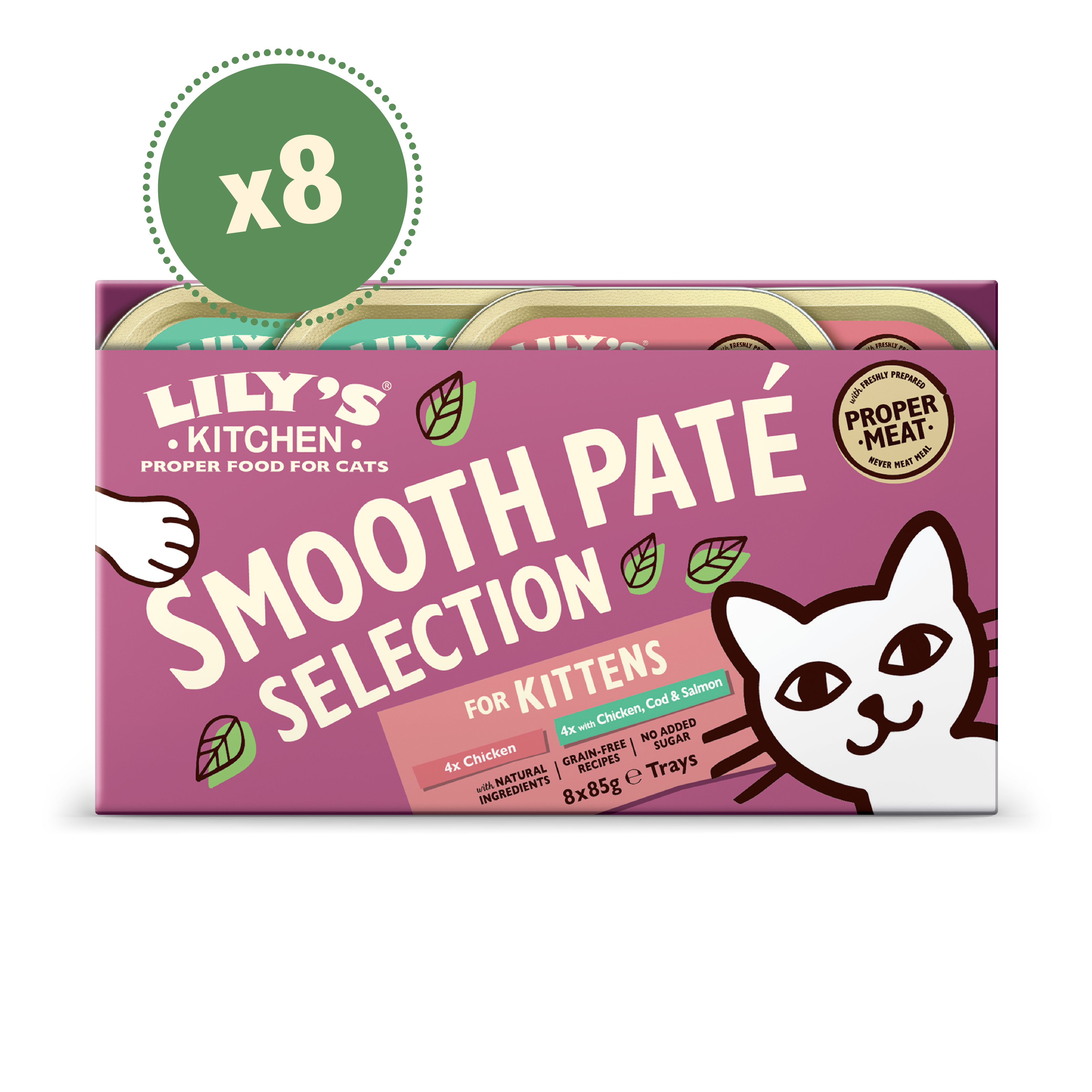 Lily's Kitchen Lily'S Kitchen Pat 233 For Kitten Dry Cat Food pet food packaging