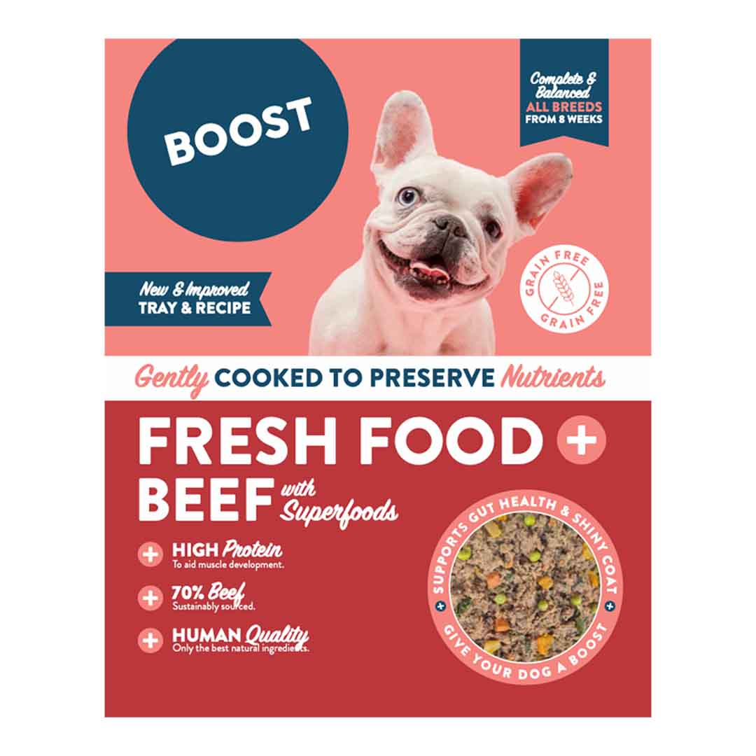 Jollyes Brand Jollyes Brand Boost 38 Superfood Beef Adult Dry Dog Food pet food packaging