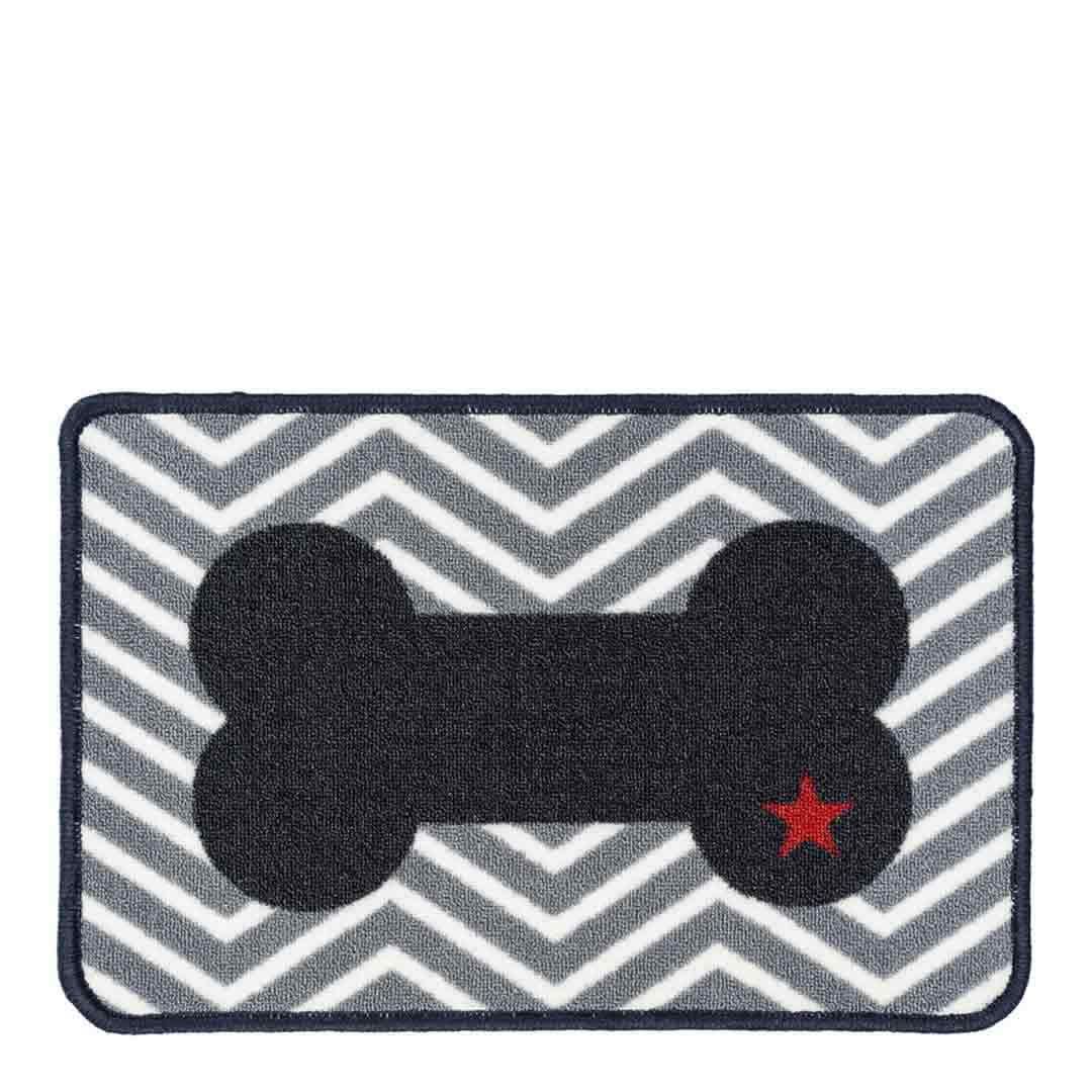 Pet Rebellion Dog Bone Mat Dinner Mate Dog Placemat