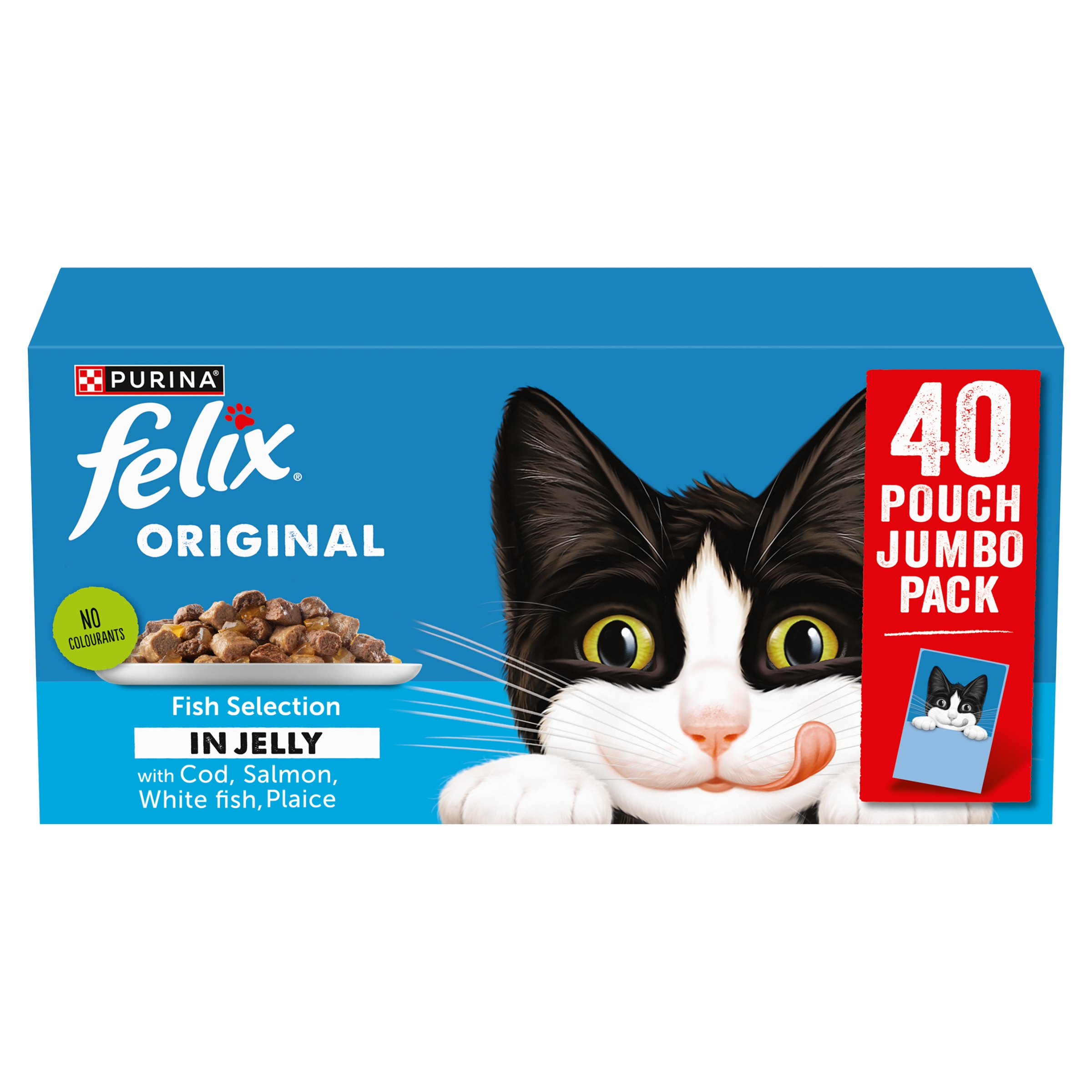 Felix Felix Selection Adult Wet Cat Food pet food packaging