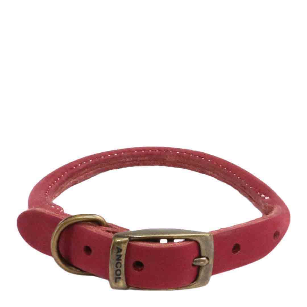 Ancol Round Collar Raspberry Size 4 Dog Collars